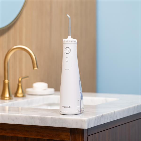 Irigator bucal portabil Waterpik WF-26 – Alb - imagine 3