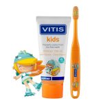 VITIS Kids Gel – gel dentar cu 1000 ppm fluor pentru copii, gust cireșe | DENTAID — изображение 2
