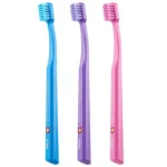 Curaprox Kids Trio Pack – set 3 periuțe ultra‑soft copii 4‑11 ani