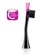 Curaprox Capete Perie Black is White Hydrosonic cu carbon — изображение 4