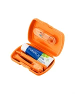 Set Travel Curaprox Kids - Set complet de Igienă orală pentru copii, Oranj — изображение 3