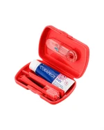 Set Travel Curaprox Kids - Set complet de Igienă orală pentru copii, Roșu — изображение 3