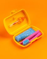 Curaprox Set pentru călătorii galben - imagine 4