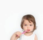 Periuța de dinți pentru copii 0-4 ani Curaprox CS Baby - imagine 2